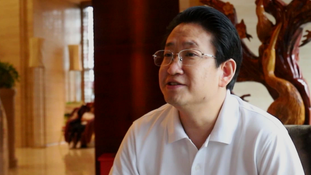 采访 中央新影集团国际传媒公司董事长杨书华