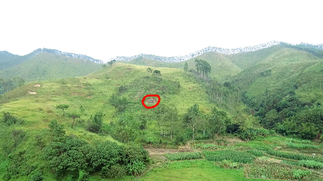 带您去广西陆川看看风水大师黄配天为吕氏所点的风水宝地五脑芙蓉