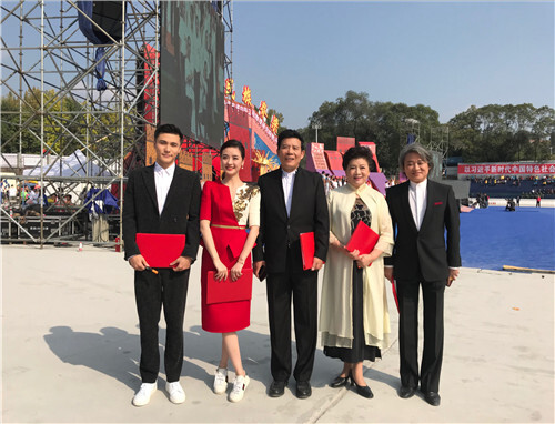 新生代演员陈昊 与众艺术家同台演绎“中国力量”