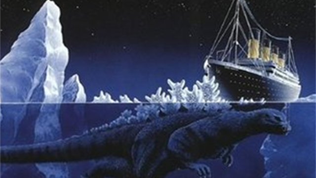 隐藏在冰川的巨兽，哥斯拉在南极被发现？电影怪物是否存在