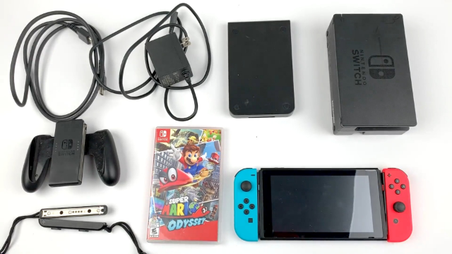 任天堂Switch游戏机开箱，打开盒子那一刻，紧张的不敢说话