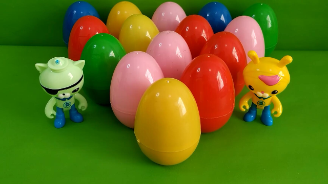 海底小纵队中呱唧和突突兔拆玩具蛋，它俩拆到的玩具竟然会跳舞！