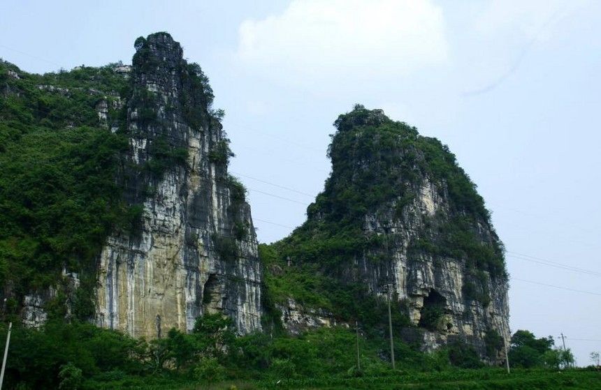 上林三里洋渡景区被誉为小桂林，广西南宁旅游必看的风景