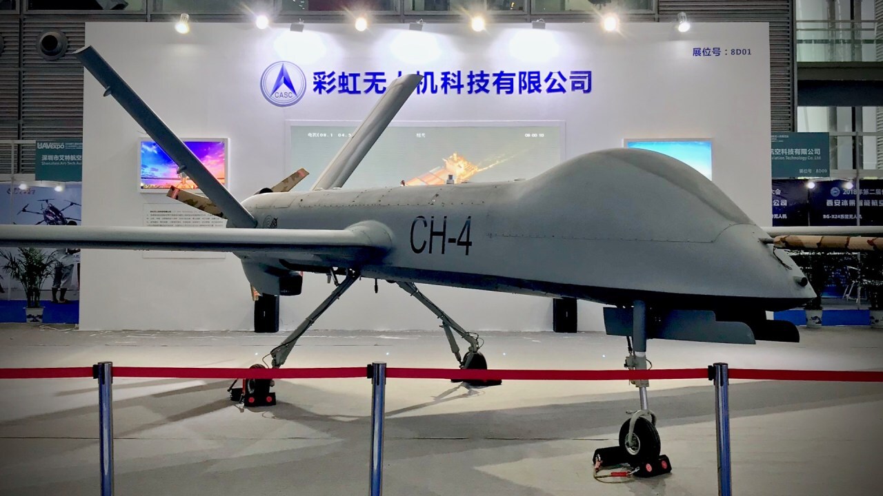 中国最畅销无人机彩虹-4将换发 飞行高度超过珠穆朗玛峰