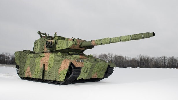 模型车曝光！BAE为美国陆军研发的新型坦克