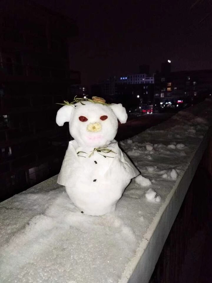 雪人也是有脾气的,能不能别让我被别的雪人嫌弃,你丑就要让我丑吗.