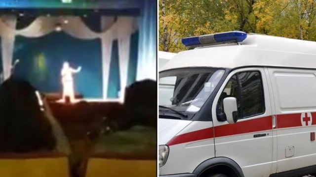 现场！女歌手舞台飙高音时突然倒地猝死 观众吓坏尖叫不已