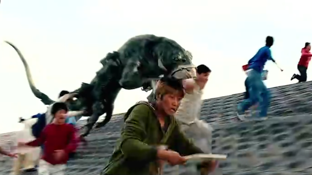 1部韩国灾难片《汉江怪物》人类污染环境，导致鱼儿变异成怪兽！
