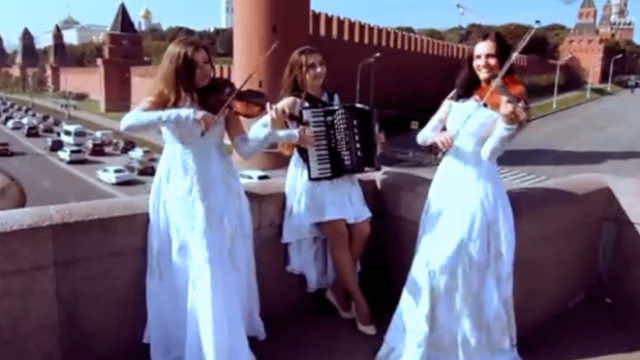 手风琴小提琴合奏苏联歌曲