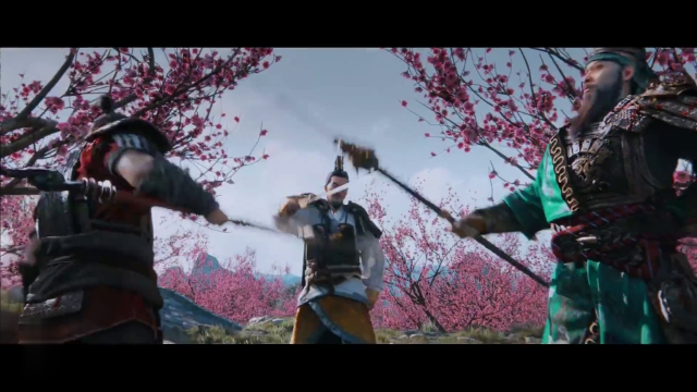 三国演义，CG动画，应该是个游戏宣传