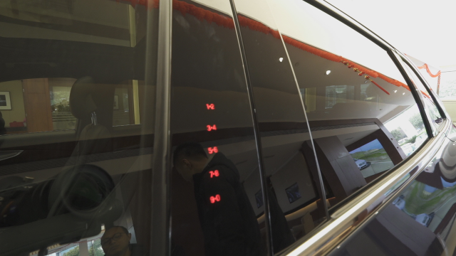 汽车解锁新方式，密码解锁静态展示