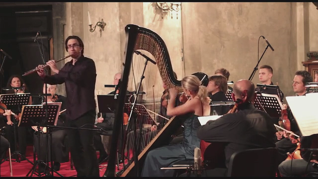 莫扎特C大调长笛竖琴协奏曲 K299 第一乐章