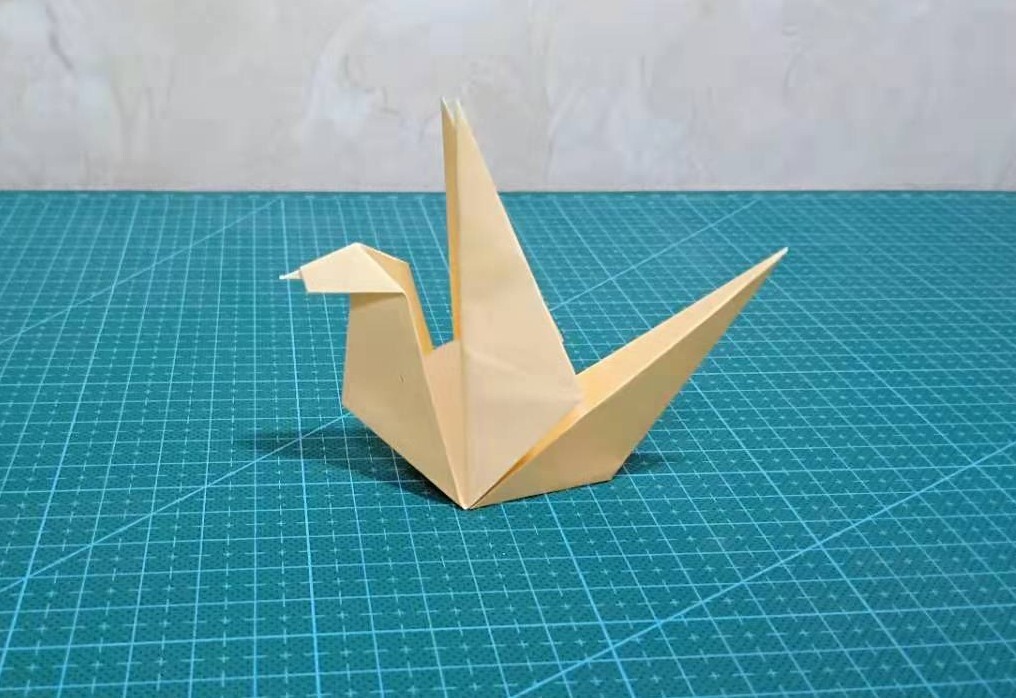 是纸鹤，不是千纸鹤，DIY手工！