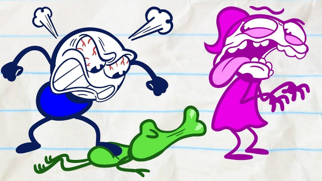创意铅笔动画:青蛙并不会变王子