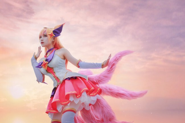 cos:英雄联盟,星之守护者阿狸.