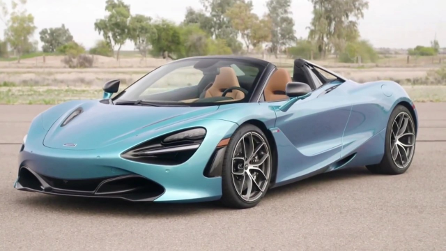 迈凯伦 720S Spider - 宛如一道蓝色的闪电！