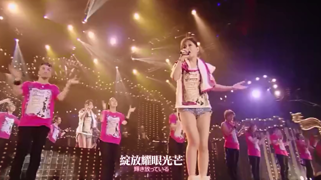 滨崎步《MyAll》演唱会现场版,全程含泪唱完