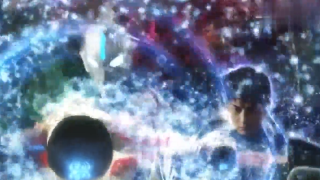 欧布奥特曼经过10年特训，融合赛文赛罗父子之力变身