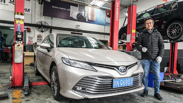 《从夏观底盘》凯美瑞混动版：翻开TNGA的底牌