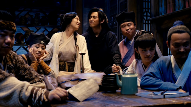 武林外传：客栈众人审犯人，秀才的那口评书更是绝了！