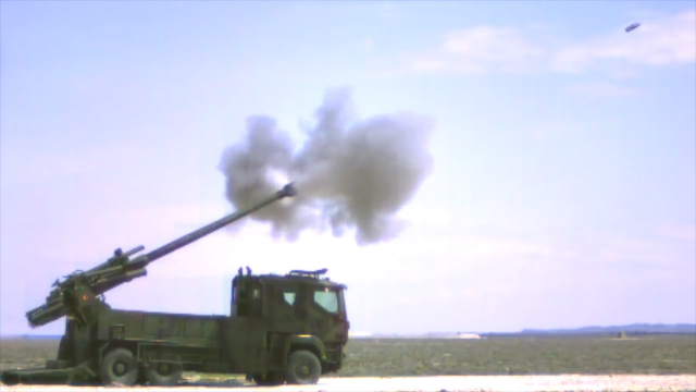 卡车装载的短程高射炮mkeyavuz