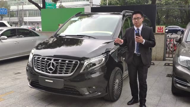 2019款奔驰麦特斯metri商务车迈巴赫限量版本实拍视频