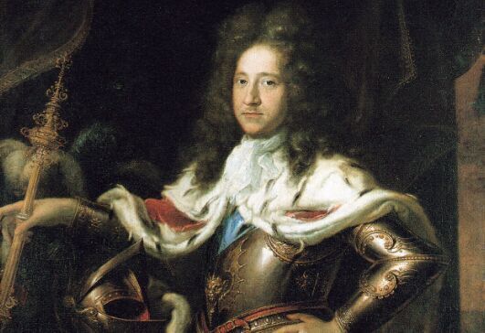 末代国王卡洛斯二世把王位传给法国波旁王朝安茹公爵
