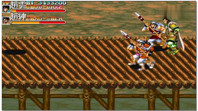 街机三国志2 让赵云拿到锤子别说这些人了就是一百个也没问题