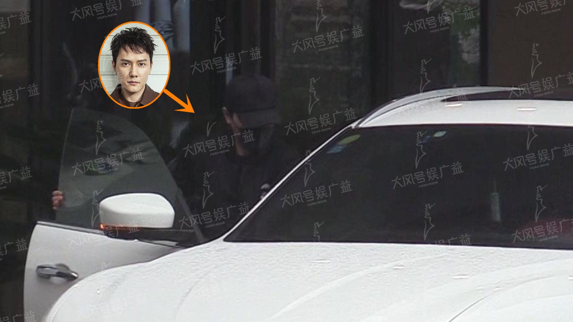 赵丽颖坐月子婆家无人出力 冯绍峰雨天到达父亲开豪车接送