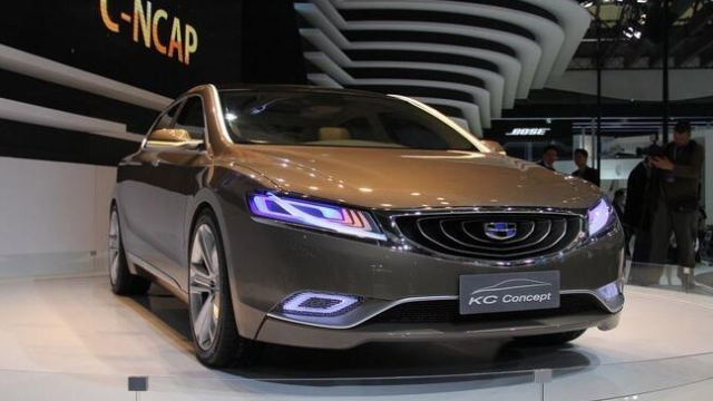 吉利又亮相一款豪华轿车，最美轿跑吉利KC，高端大气上档次