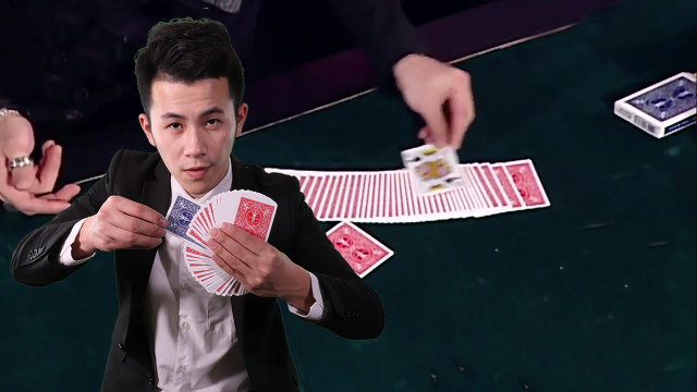 魔术揭秘：牌面色源染色，被刘谦骗了10年，其实背后很简单