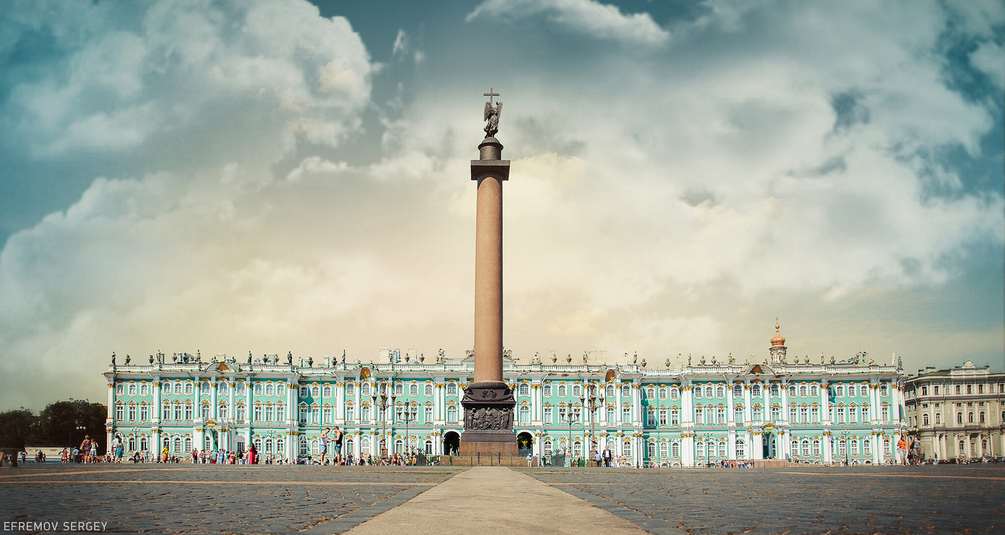 精美俄罗斯圣彼得堡冬宫壁纸图片