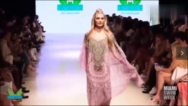 迈阿密时装周LuxeIsle泳装发布会走秀，超有动感之美！