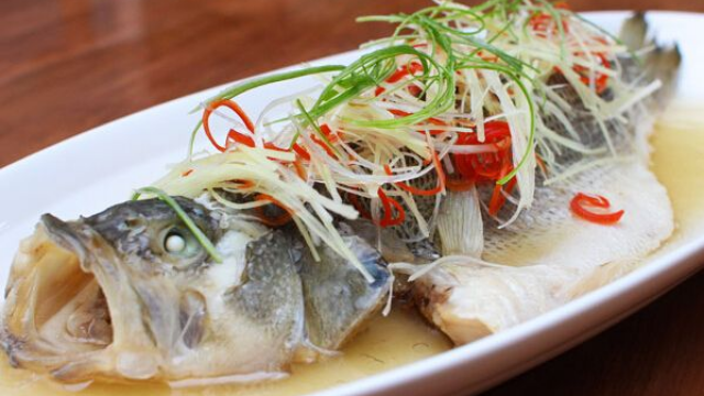 清蒸野生鲈鱼