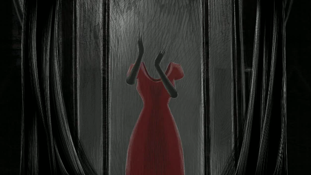 国产恐怖短片《礼服》，毁容女孩不敢见人，穿上礼服后就消失了