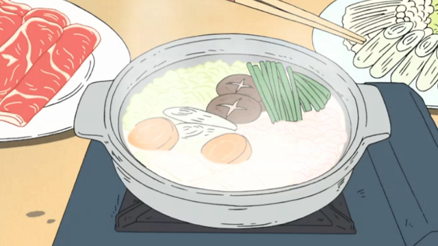 蜡笔小新第五季:小新一家人吃火锅,爸爸回顾这