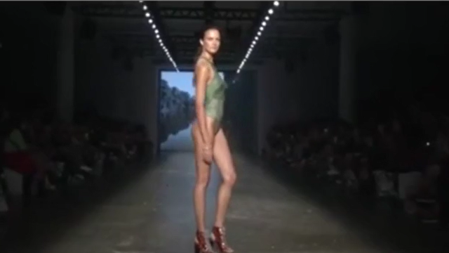 联合品牌内衣秀漂亮美丽模特走秀精彩片段四.