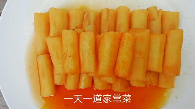 山药新吃法，厨师长教你在家做香甜可口的蜜汁高烧山药，学会收藏
