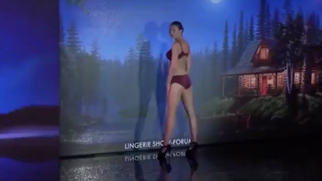 东欧模特内衣秀 , 超模走秀, 魅力四射.