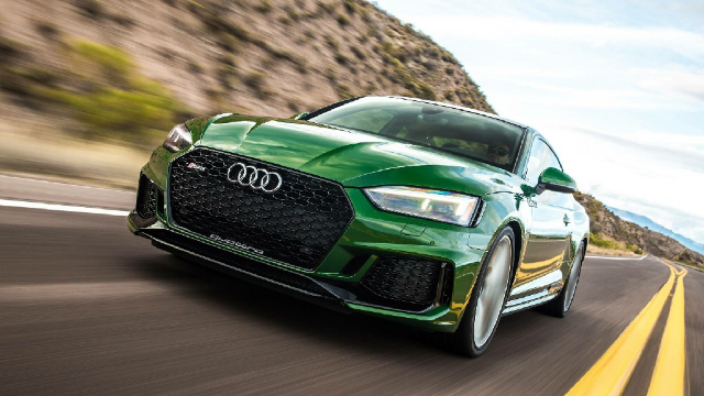 2019奥迪RS5实拍 烽火轮般轮毂亮了 可惜中控屏不能翻折