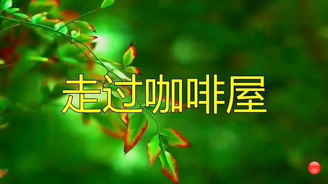 走过咖啡屋,孙露,美好回忆,经典歌曲,优美动听,百听不厌