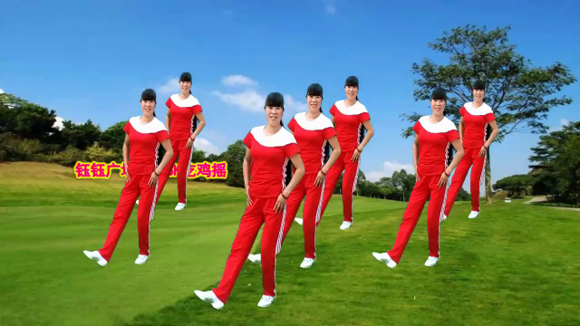 广场舞教学《98K吃鸡摇》弹跳32步，快速热身减肥，活力十足