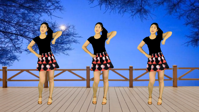 一步一步教您跳最火的广场舞《月下情缘》32