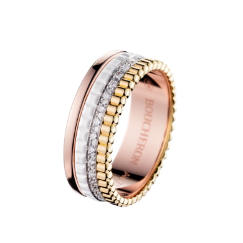 boucheron 宝诗龙 quatre radiant edition系列戒指