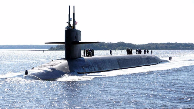 美国海军俄亥俄级核潜艇“罗得岛”号