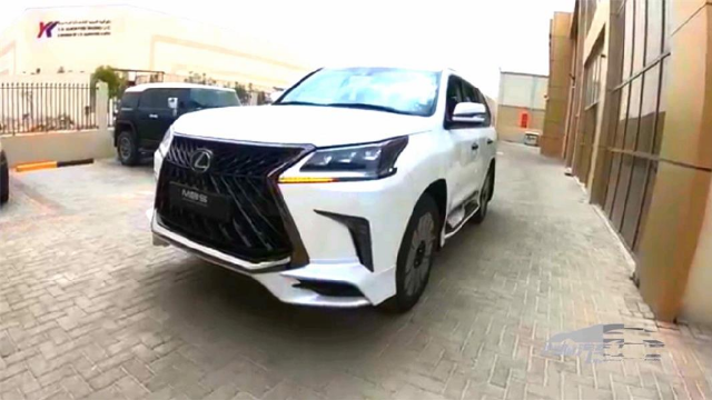 最新款雷克萨斯LX 570 MBS 实拍  喜欢的粉丝看过来