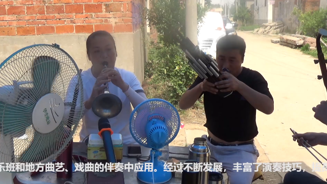 美女唢呐演奏豫剧《王强点兵》威风凛凛出府门，就像兰力大师在唱