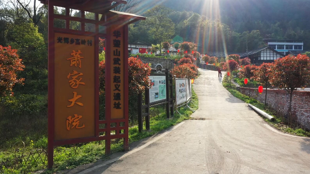 华蓥山武装起义遗址——萧家大院