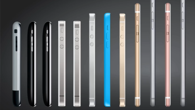 最全苹果手机进化史,没想到最开始是这样