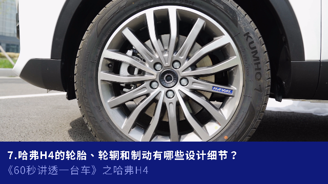 7.哈弗H4的轮胎、轮辋和制动有哪些设计细节？